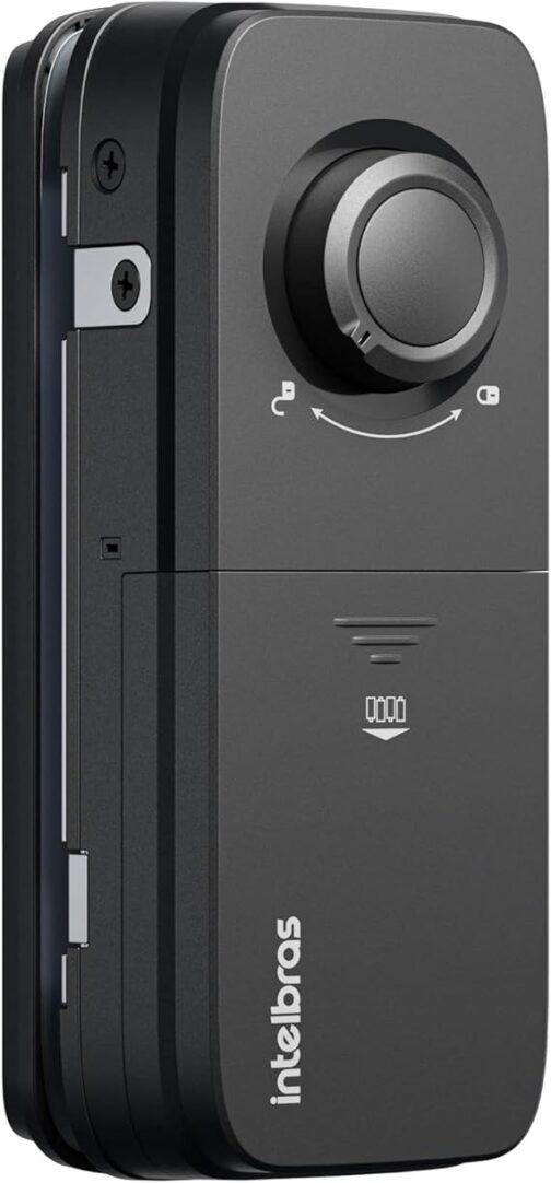 Fechadura Inteligente de Sobrepor Para Portas de Vidro MFR 4000 Preto Intelbras - Image 5