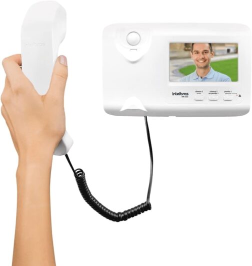 Vídeo Porteiro com Monofone e Visão Noturna IVR 1010 Branco Intelbras - Image 3