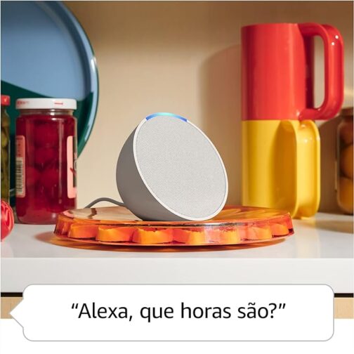 Echo Pop | Smart speaker compacto com som envolvente e Alexa | Cor Preta - Image 4